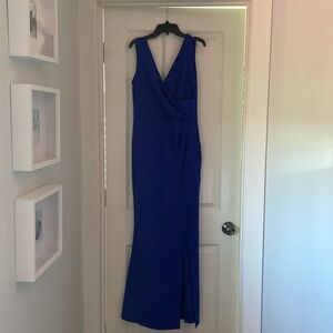 Blue gown